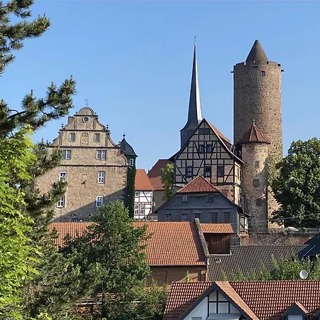 Tuermerstube - Scandi Style - In Der Historischen Hinterburg - Nahe Fulda *