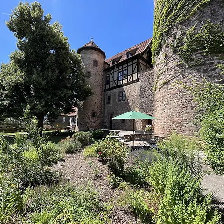 Tuermerstube - Scandi Style - In Der Historischen Hinterburg - Nahe Fulda