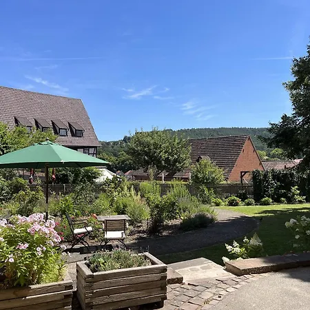 Tuermerstube - Scandi Style - In Der Historischen Hinterburg - Nahe Fulda Apartment