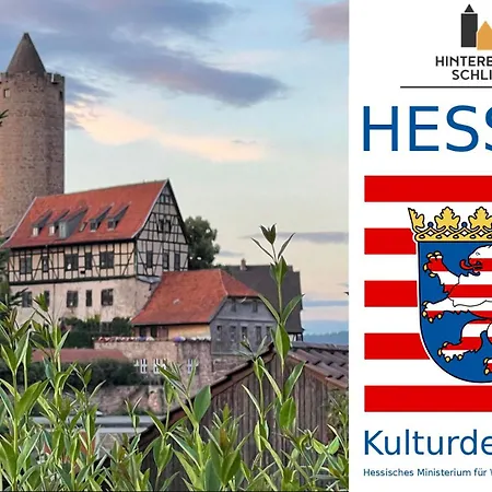 Apartment Tuermerstube - Scandi Style - In Der Historischen Hinterburg - Nahe Fulda Schlitz