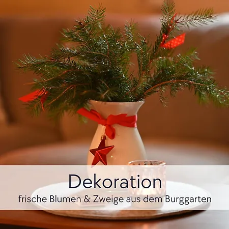 Apartment Tuermerstube - In Der Hinterburg - Mit Aufzug, Parkplatz, E-ladestation & Garten - Hunde Willkommen *