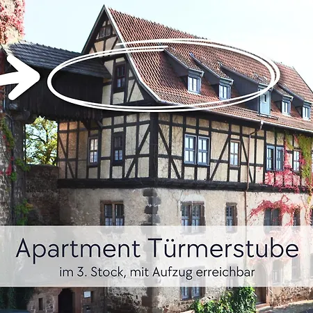 Tuermerstube - In Der Hinterburg - Mit Aufzug, Parkplatz, E-ladestation & Garten - Hunde Willkommen * Schlitz