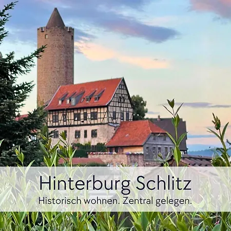 Apartment Tuermerstube - In Der Hinterburg - Mit Aufzug, Parkplatz, E-ladestation & Garten - Hunde Willkommen Schlitz